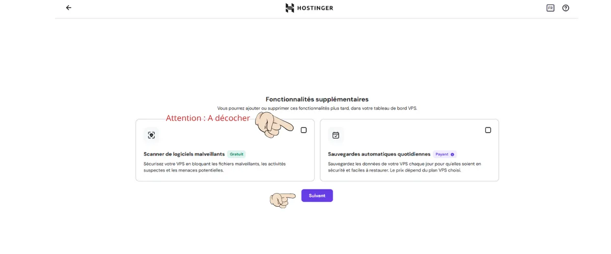 Photo Fonctionnalités supplémentaires